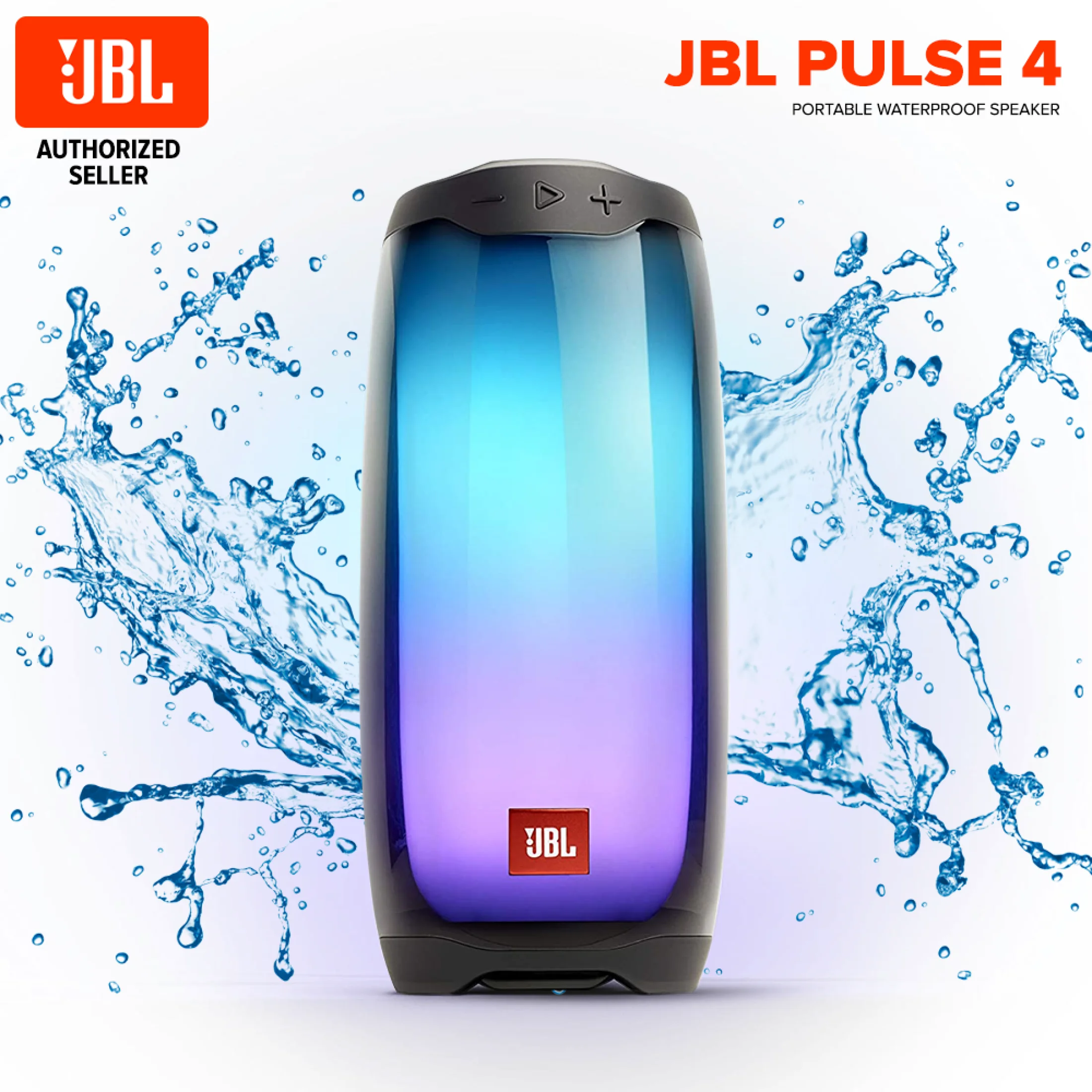 JBL Pulse 4 Portable Bluetooth Speaker With Led Light Ipx7 Waterproof Subwoofer Wireless Outdoor | Электроника