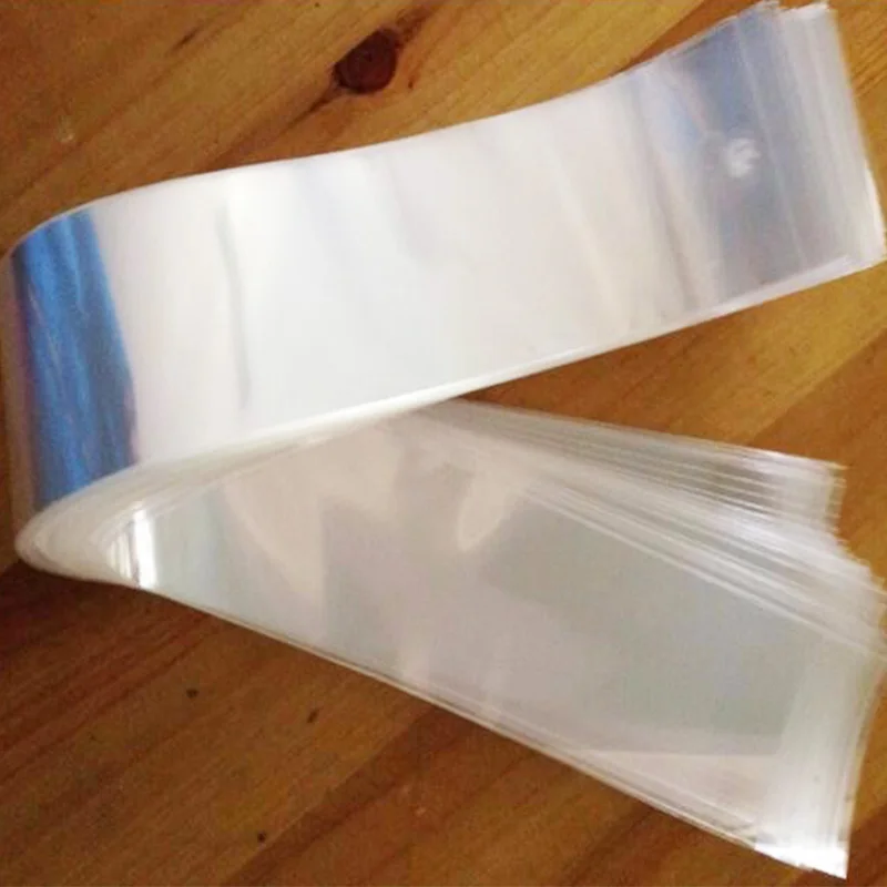 Длинные прозрачные целлофановые/БОПП/Полиэтиленовые пакеты 10x60 см длинные прозрачные Opp косметическая сумка упаковка пластиковые пакеты самоклеющиеся уплотнения 7 размеров