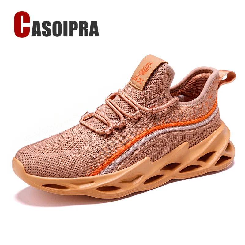 

Men Running Shoes Lightweight Chaussure Sport Homme Zapatillas Hombre Deportiva Breathable Sneakers Men Walking Shoes Plus Size