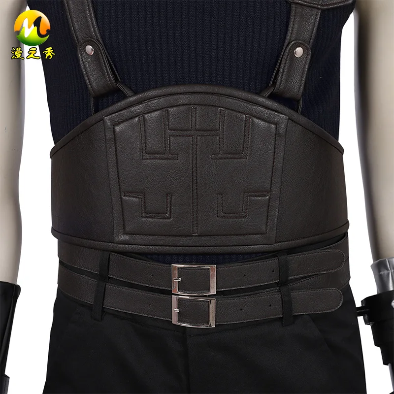 Ролевая игра FF последняя фантазия VII 7 Cloud Strife косплей костюм платье манга Боевая Экипировка Новая