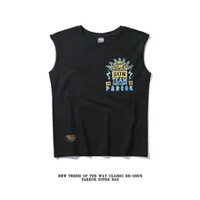 Летний жилет в стиле хип-хоп без рукавов для мужчин, крутой европейский и американский стиль, популярный бренд, баскетбольный стиль Harajuku, свободный крой для пар