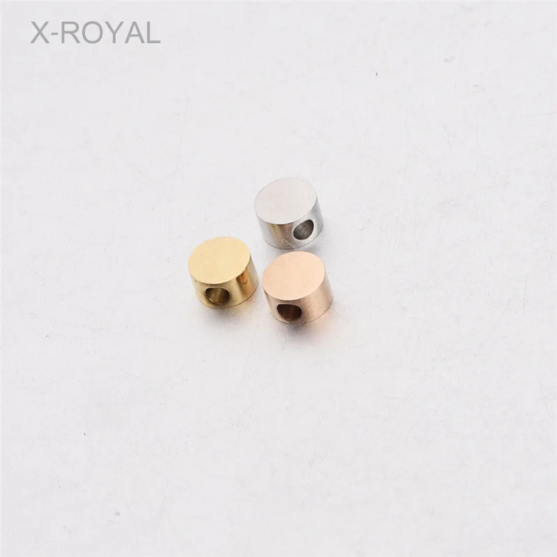 5mm Round X-ROYAL 10 шт./лот 15 видов стилей DIY ювелирных изделий свободные бусины в форме сердца с подвеской в форме "Облака для ключей в виде скрипичного ключа животных Луна бусинки в форме космических кораблей - Цвет: 5mm Round