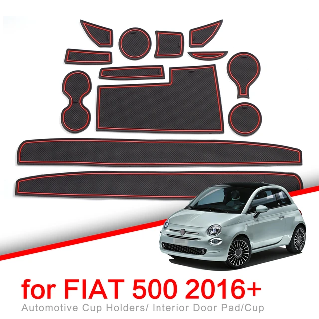 Tapis de sol de voiture pour Fiat 500 Coupé, 2008 ~ 2015, Polymères en  cuir, Accessoires de voiture universels - AliExpress