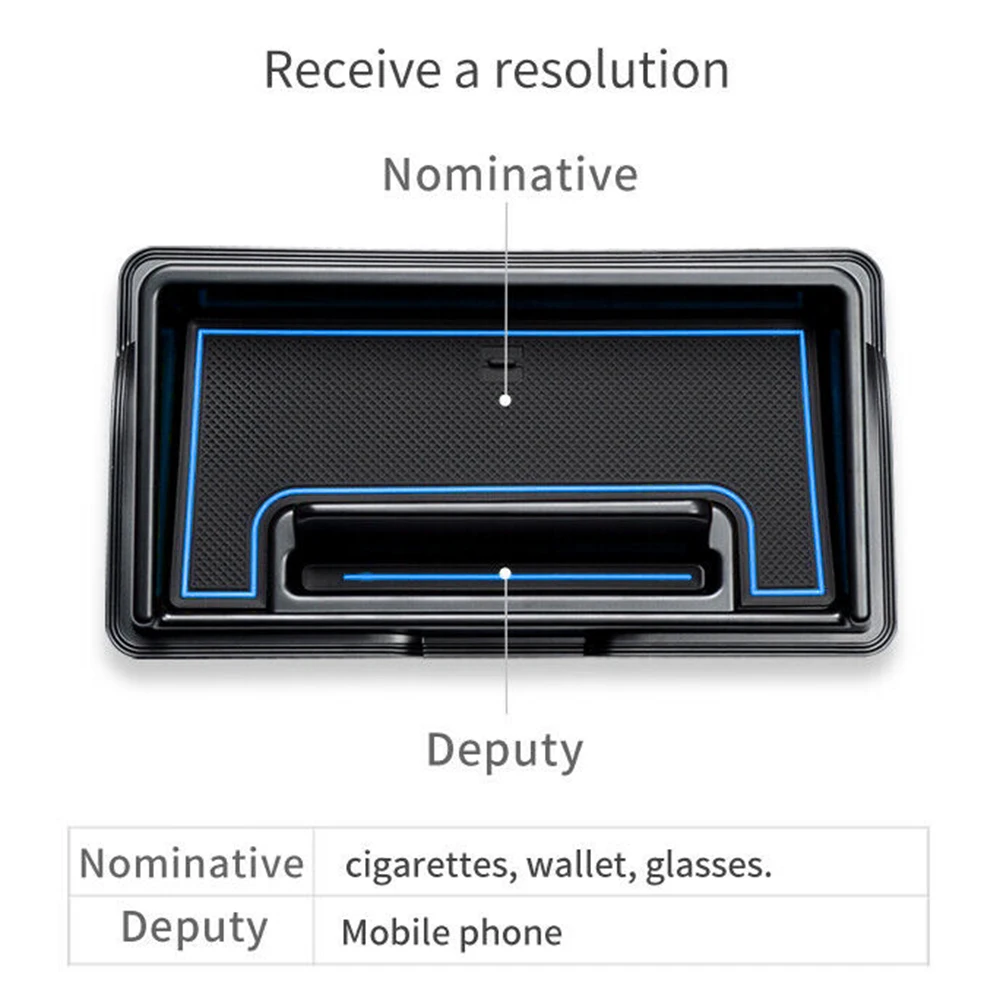 

1pc Car Dashboard Storage Box 200*130*60mm high quality black For Suzuki Jimny 2019 2020 Interior Storage Box Accessories