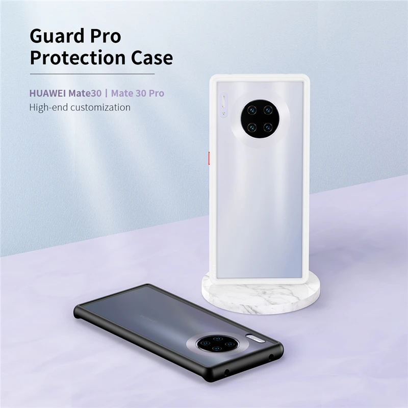 ROCK Guard Pro защитный чехол для телефона для huawei mate 30 Pro противоударный Улучшенная защита пуленепробиваемый стеклянный клей задняя крышка
