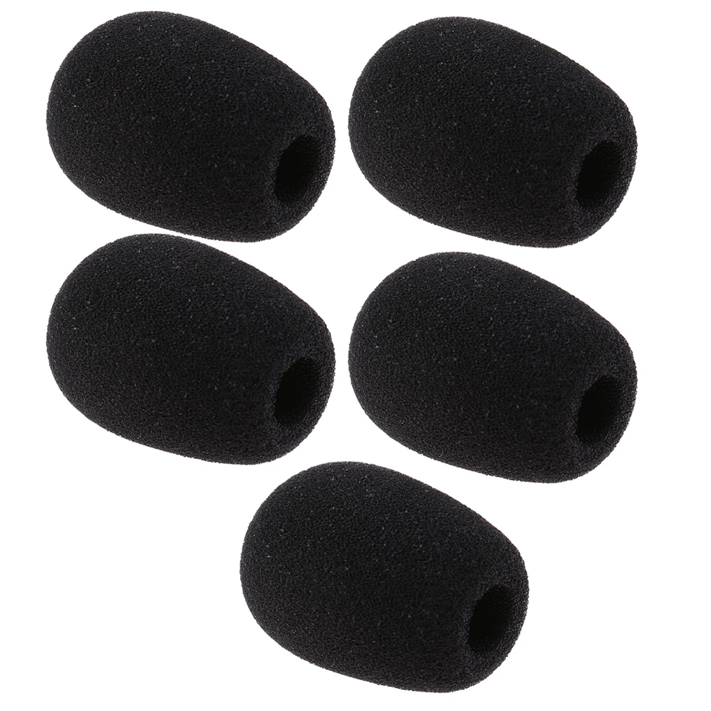 1 Pack Microphone Wind Muffs Foam Covers for 12-15mm Diameter Mic Parts