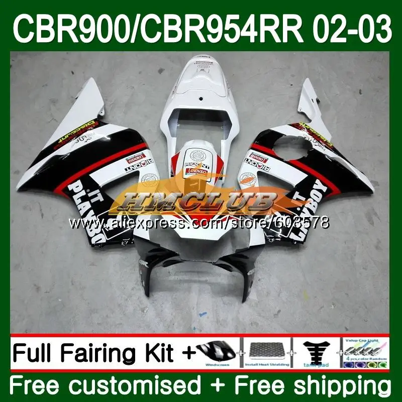 Средства ухода за кожей для HONDA CBR 954 RR CBR900 RR CBR954 RR 2002 2003 76CL. 4 CBR 900RR CBR954RR CBR900RR CBR 954RR 02 03 белый черный обтекатель - Цвет: No. 1