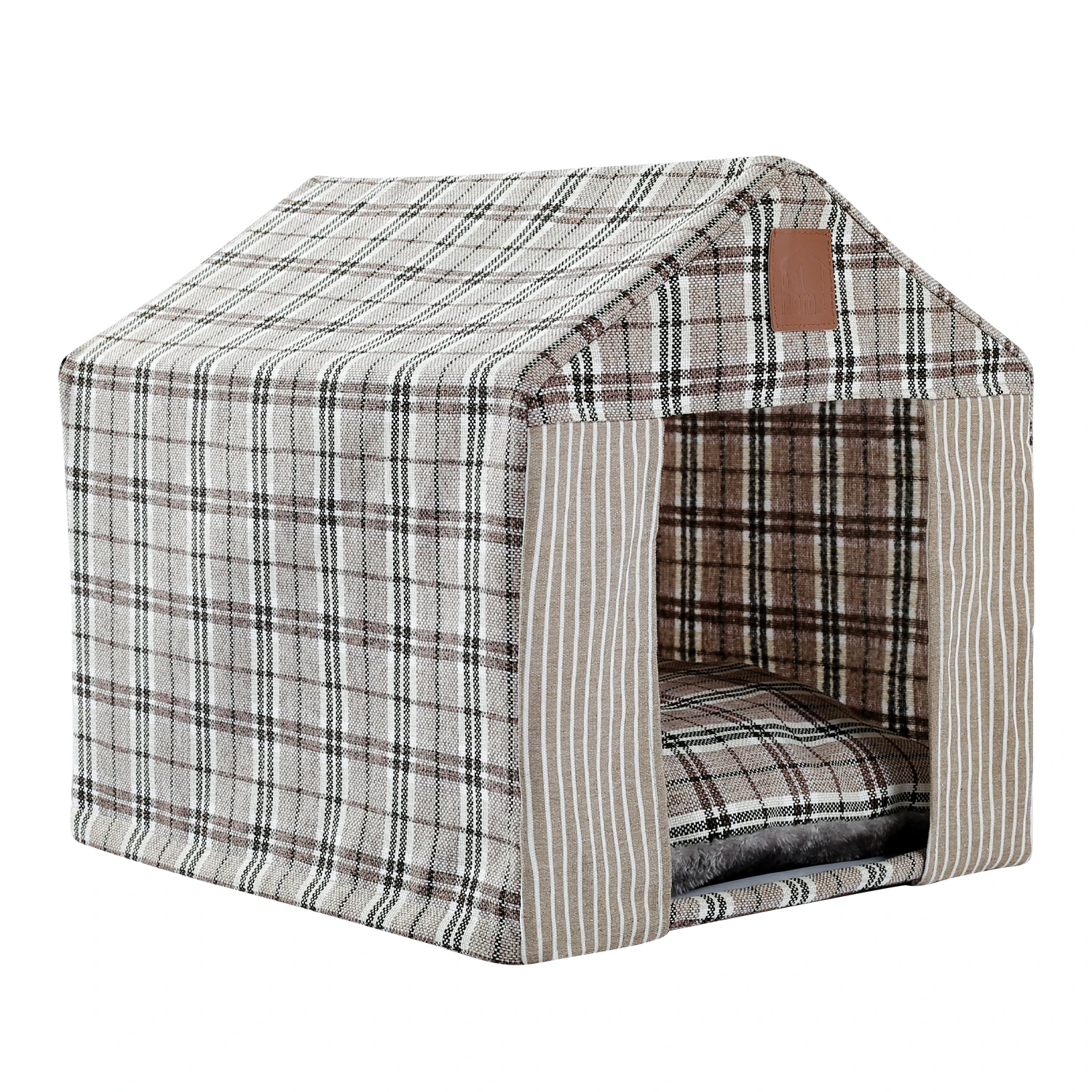 Домашняя форма складной домик для кошек котят кровать Cama Para Cachorro мягкие зимние