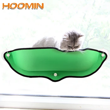 

HOOMIN For Pet Cat Puppy Ferrets Rabbit Dog Window Suction Cups Warm Bed Basking Cat Nest 2 Colors Cat Hammock Bed