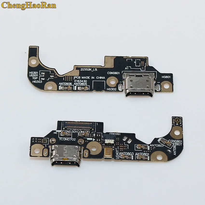ChengHaoRan для Asus Zenfone3 5,5 ZE552KL Z012DA Z012DE USB зарядное устройство зарядная плата док-порт разъем гибкий кабель Замена