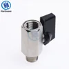 1pc Mini Brass Ball Valve 1/2, 1/4