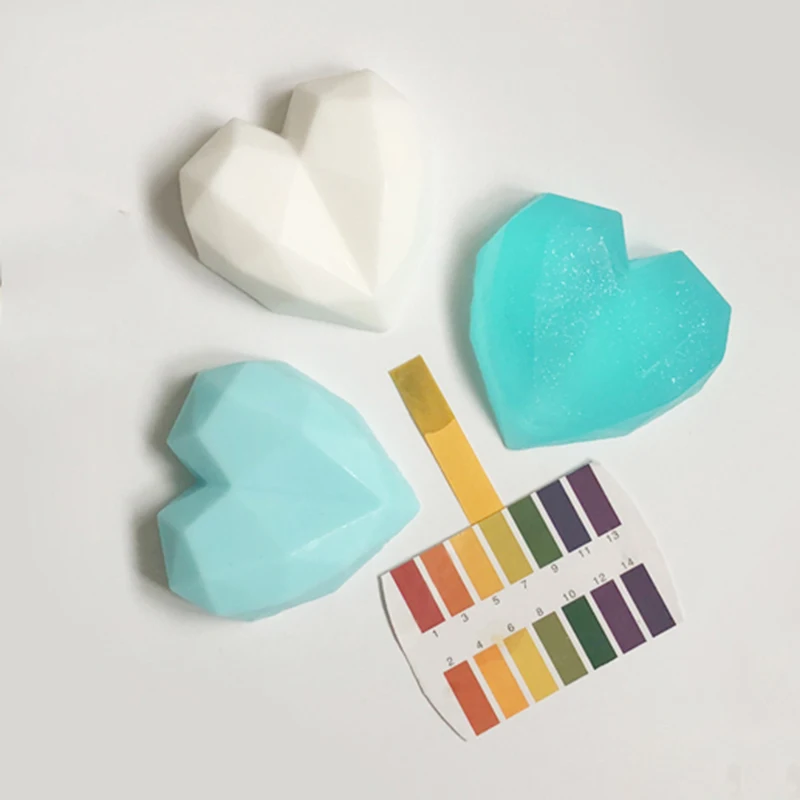 8 полости 3D Любовь Сердце Силиконовые формы для мыла многоразовый силикон формы для украшения мыла DIY домашнее искусство мыла