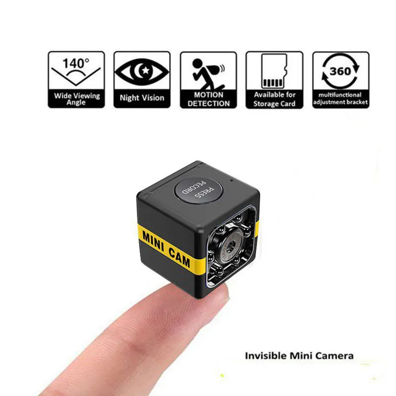 

Update FX01 Mini Camera 1080P Full HD Camera Micro Camcorder Night Vision 140 Degree Wide DV PK SQ11