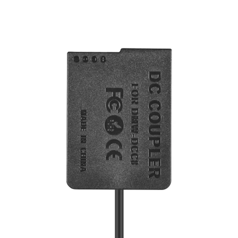 DMW-DCC8 соединитель постоянного тока USB Мощность адаптер Камера Зарядное устройство Комплект для цифрового фотоаппарата Panasonic DMC-FZ200 DMC-FZ1000 DMC-GH2 DMC-G5 DMC-G6 DMC-G7 Lumix G
