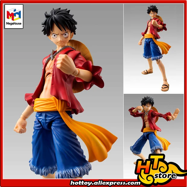 SALE0a 100% оригинальные экшн фигурки переменных героев MegaHouse Луффи ли Айс нами Тони