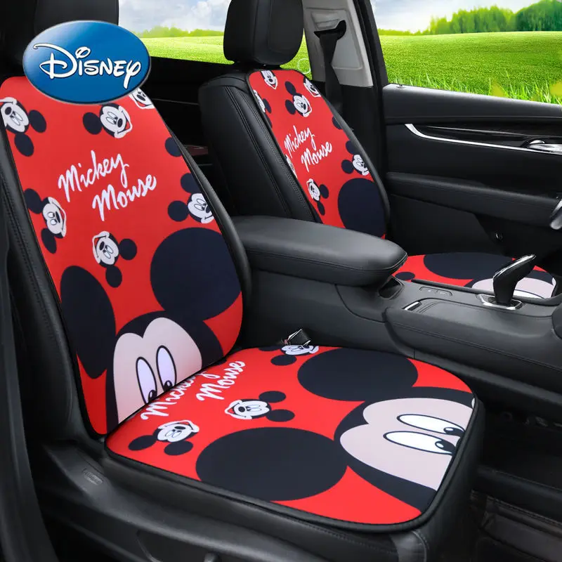 Disney Mickey Mouse Car Seat Cover Front/rear Seat Protect Cushion