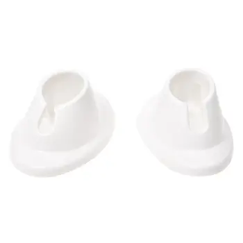 

2Pcs Pro White Rubber Bottle Holder For Nail Art Varnish Polish Seat Tool
