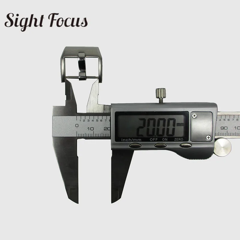 

2pcs/lot 18mm 20mm Tang Buckle Clasp For IWC Big Pilot Watch Strap Silver Buckle for IWC Leather Watch Band Watch Parts Straps