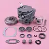 50mm Cylinder Piston Top End Rebuild Kit For Jonsered 2065 2165 2071 2171 Chainsaw w Sprocket Rim Needle Bearing Oil Seal Gasket 4