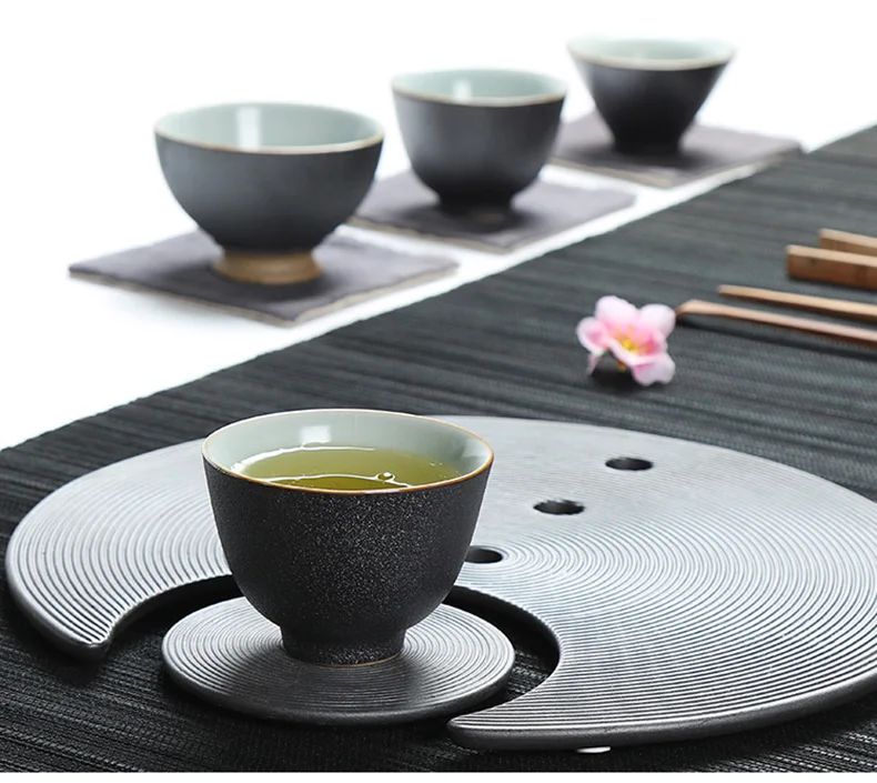 Чайная чаша керамическая чашка Японская чаша для чая керамика 45 мл 55 мл 65 мл чашка ручной работы винтажные чашки мастер чаши посуда для чая ремесла