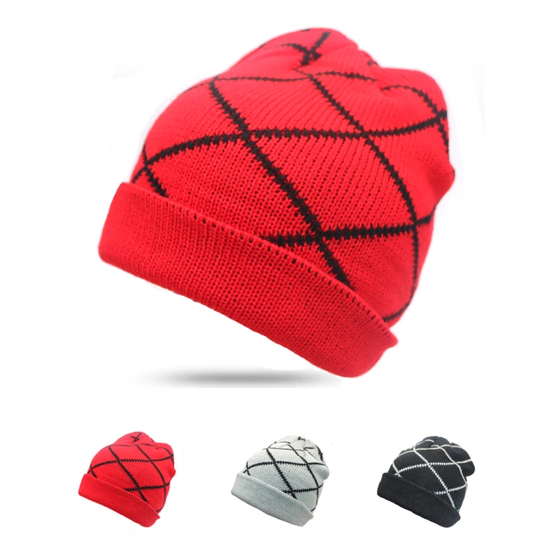 Модные вязаные шапки s Осень Зима Skullies Beanies, шапки для влюбленных, для женщин и мужчин, сохраняющие тепло, эластичные шапки 9 стилей, повседневные Шапки
