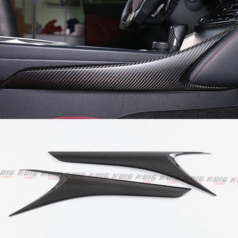 Kit De 3 Piezas Recubrimiento Fibra De Carbono Para Consola Central Lexus IS 2006-2011 | Estilo Deportivo