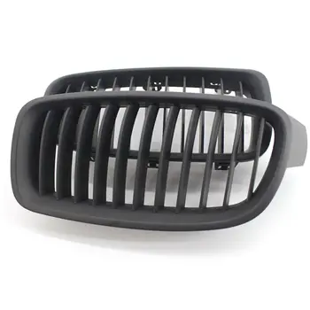 

1 Pair Matte Black Car Front Grille Kidney Mesh Radiator Grille Accessories For BMW 3-Series F30 F31 F35 2013-2018