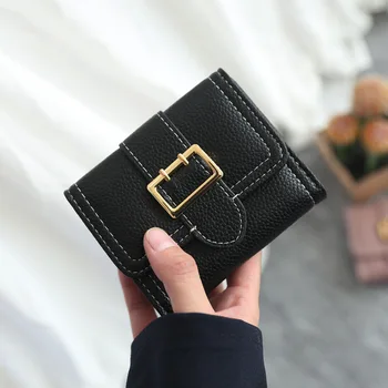 

Women's Decorative Stitching Small Purse Korean Student Purse womens wallets and purses