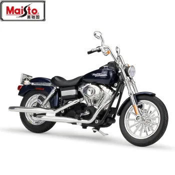 

MAISTO 1:12 HALLEY 2006 FXDBI DYNA STREET BOB Diecasts Motorcycles Simulation Alloy Model for Kids Toy and Gifts Original Box