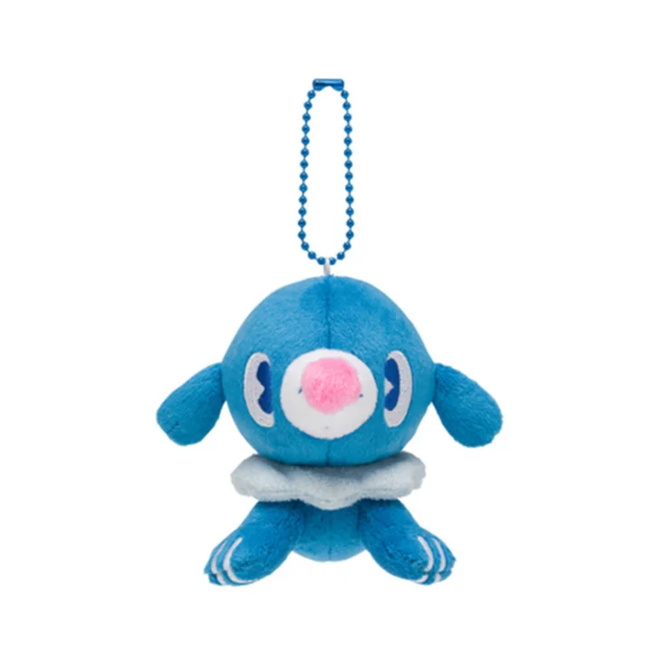 6 шт./лот, восхитительная газированная вода, серия Squirtle Totodile Piplup Froakie Mudkip popplio, подвесная плюшевая кукла, милая игрушка для подарка другу