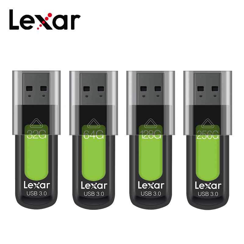 Флеш-накопитель Lexar S57, 256 ГБ, 128 ГБ, 64 ГБ, 32 ГБ, USB 3,0, флешка, высокое качество, USB флешка, u диск, 3,0 флешка, usb