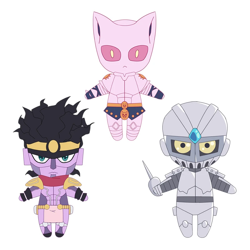 ジョジョの奇妙な冒険キラークイーンチャリオットスターぬいぐるみプラチナぬいぐるみcmコスプレかわいいキッズギフトホットリミット Mascot Aliexpress
