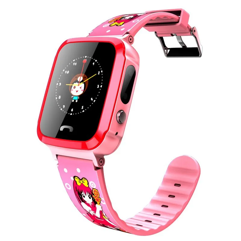 2G Pink 4G gps+ LBS+ Wifi трекер местоположения, плавающий вызов, SOS, удаленный мониторинг, видео чат, камера, телефон, умные часы, умные часы для детей - Цвет: 2G Pink