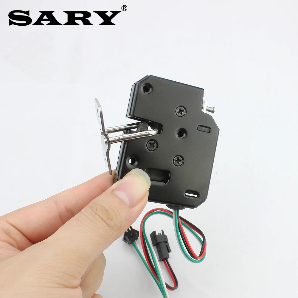 12V DC Electromagnetic Solenoid Lock - 5mm Pull Type For Cabinets, Doors & DIY Projects