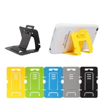 

1Pcs Universal Card Mobile Smart Phone Stand Holder Support Foldable for iphone 5S 6 6S 7 for Samsung S6 S7 Random Color