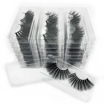 

ICQUEEN Wholesale 30 Pairs 3D Mink Hair False Eyelashes Natural/Thick Long Eye Lashes Wispy Makeup Beauty Extension Tools