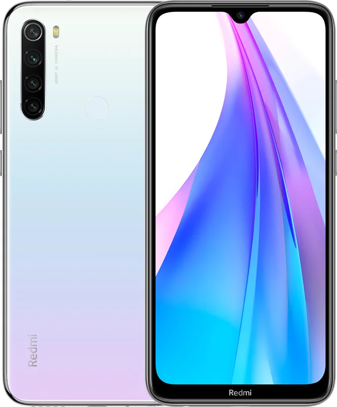 White 8 T Xiaomi Redmi Note 8 T 3 ГБ 32 ГБ восьмиядерный смартфон Snapdragon 665 6," FHD 48MP четырехъядерный мобильный телефон NFC глобальная версия - Цвет: White