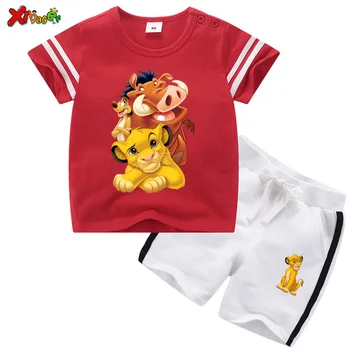 

set summer clothes kids Baby Girls Sets toddler Baby clothing Boys Girls 2020 tshirt Cool Cotton childrens Pullover 3 5 7 Years