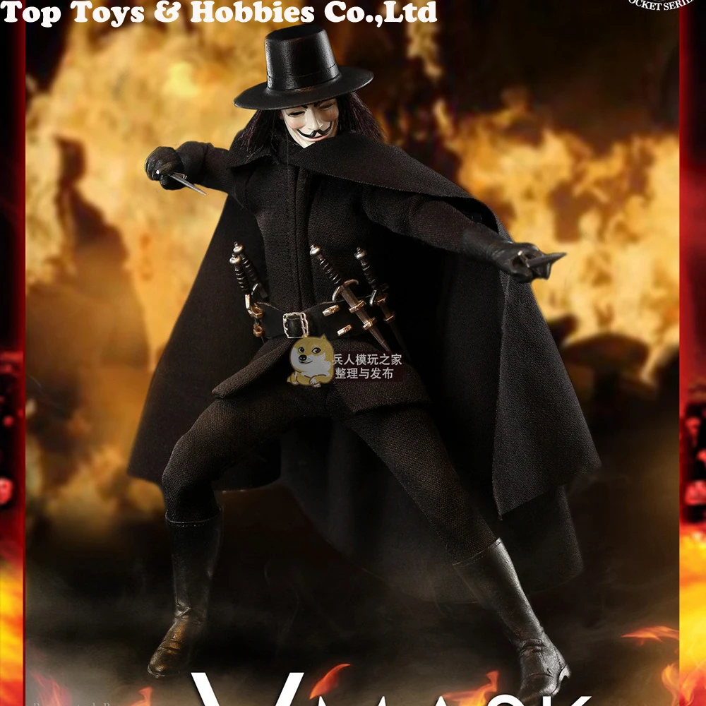 

For collection 1/12 Bullet Head BH004 1/12 VMASK V for Vendetta Male Action Figure Fu'll set Action Figure Model Toy Fans Gift
