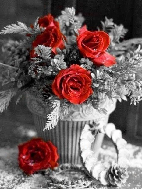 EverShine картина по номерам цветы холсте Ручной росписью искусство стены украшения для дома - Цвет: SZES-437