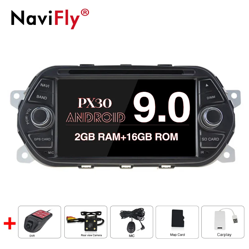 2-16-Cam-DVR-carplay " Android 9,0 автомобильный стерео gps для Fiat Tipo Egea Dodge Neon Радио DVD WiFi Аудио Видео навигация задняя камера - Цвет: 2-16-Cam-DVR-carplay