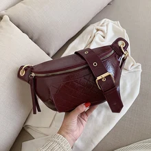 Женские сумки известного бренда поясная черная сумка женская поясная сумка из искусственной кожи через плечо сумка