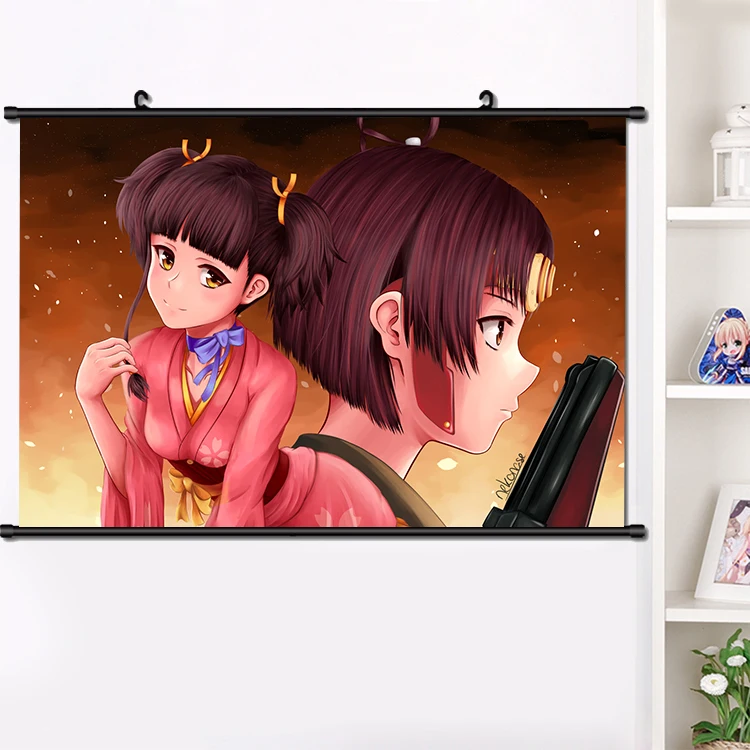 Японское аниме Koutetsujou No Kabaneri Ikoma mumei Ayame настенный постер манга искусство