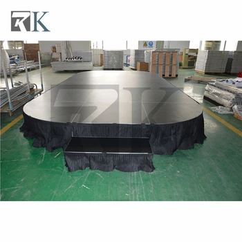 

4' x 4' Portable smart stage folding riser durable platform for concert wedding event