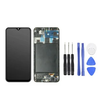 

2020 DIY LCD Display Replacement Touch Screen + Full LCD Screen TFT Glass With Frame For Samsung A20 A205