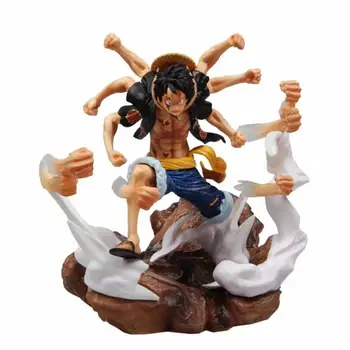 

Anime One Piece Monkey D Luffy GK Machine Gun Ver PVC Action Figure Collectible Model doll toy 31cm