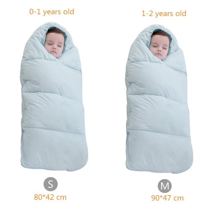 Детский конверт для новорожденного Slaap Slap, хлопковый Зимний Теплый Пеленальный мешок для завёртывания для пеленания, коляска, обертывание, спальные мешки для малышей, От 0 до 2 лет