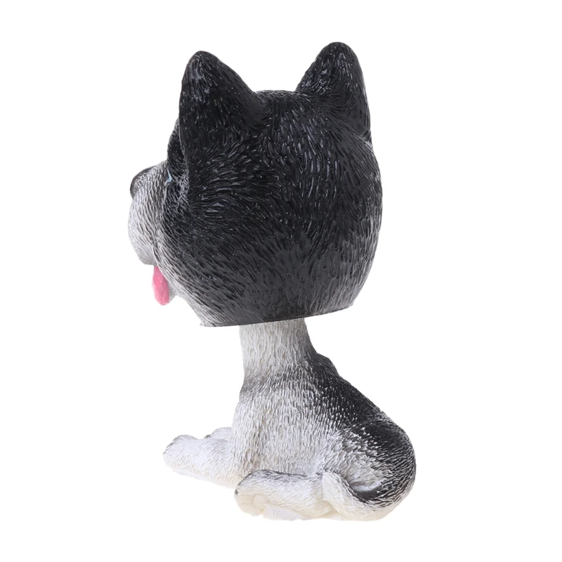Мини Bobble-Head игрушки автомобиль кукла голова встряхивание орнамент с изображением собак украшение салона автомобиля LX9C