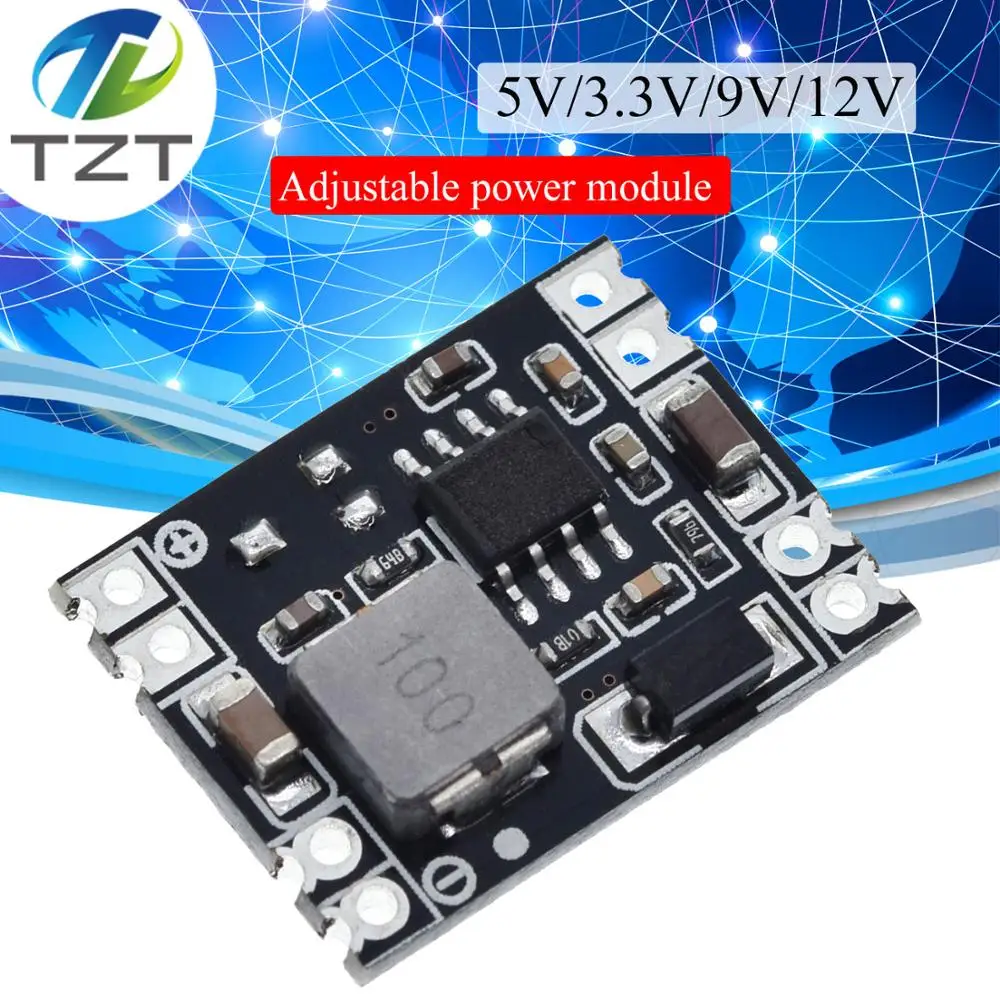 

DC-DC 3A Buck Step-down Power Supply Module 5V-12V 24V to 5V 3.3V 9V 12V Fixed Output High-Current for arduino