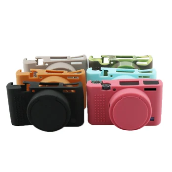 

Silicone Camera Case Bag Soft Skin Cover for Sony RX100M3 RX100M4 RX100M5 RX100 III RX100 IV RX100 V Rubber Body Protective